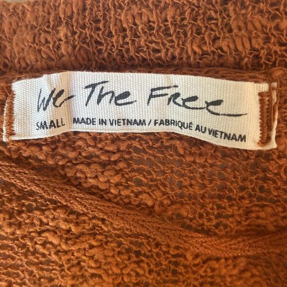 NWT Free People Ocean Air Hacci Top Knit V Neck Small - Picture 8 of 11